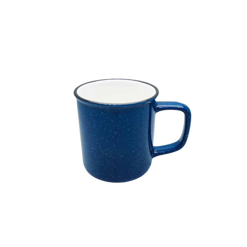 CANVAS Durable Stoneware Camp Style Mug, Red, 14-oz I8