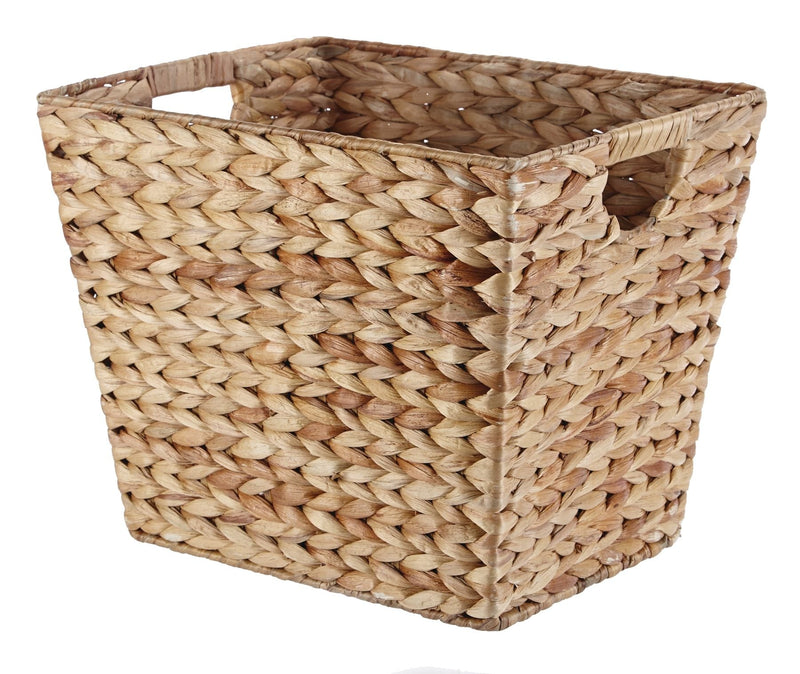CANVAS Emery Rectangular Hand Woven Storage Basket, 14.57 x 12 x 12-in S6