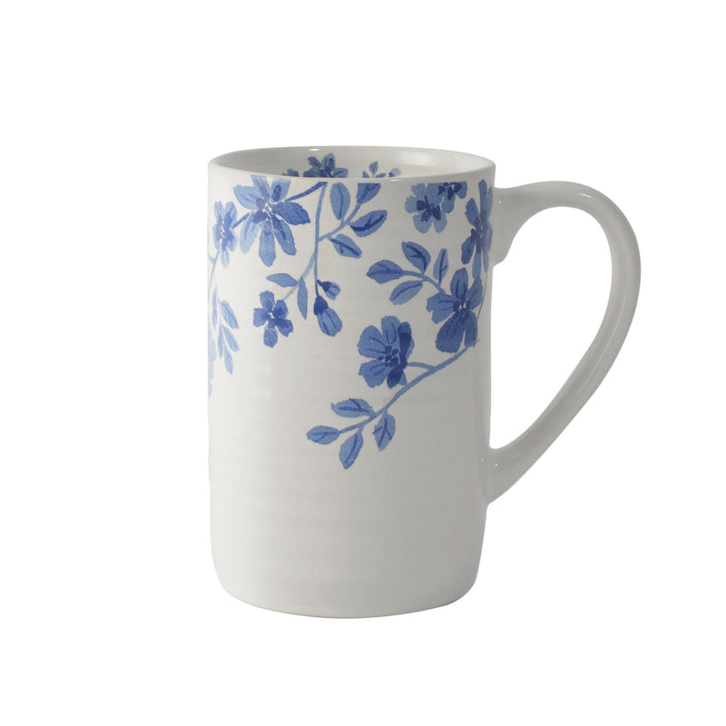 CANVAS Flower Stoneware Mug, 15-oz J6
