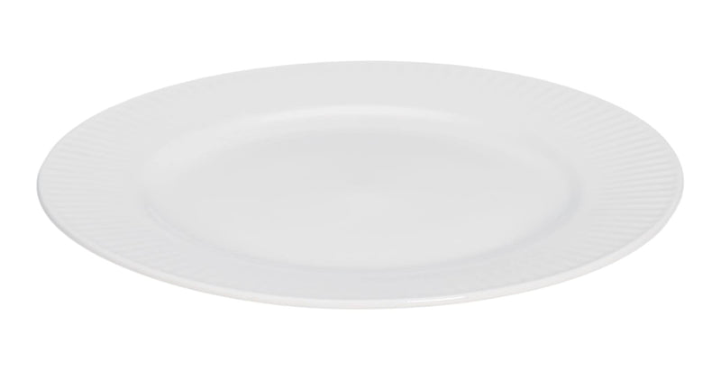 CANVAS Highbury Ribbed New Bone Salad Plate, 1-pc, White U9