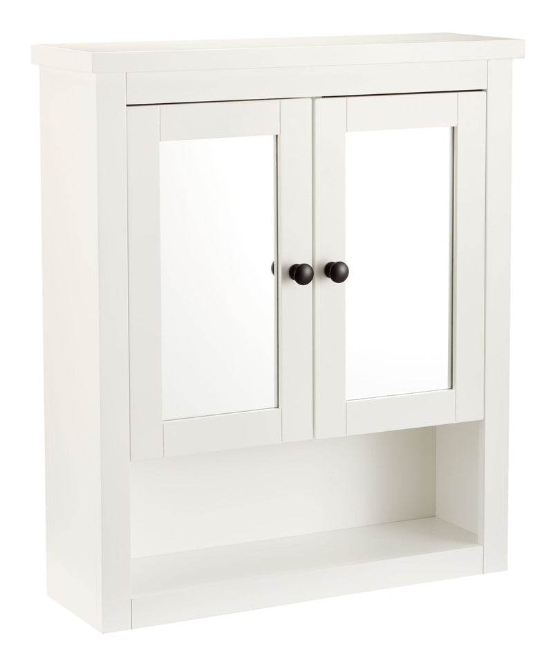 CANVAS Luxton Wall-Mount Bathroom Cabinet, White X7