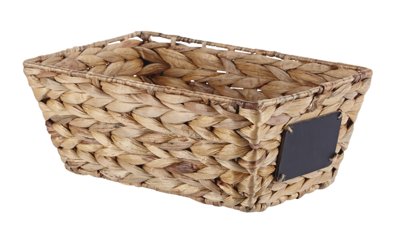 CANVAS Meg Rectangular Hand Woven Storage Basket, 12 x 8 x 5.1-in L4