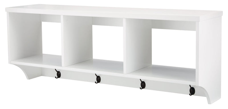 CANVAS Overbrook Entryway Wall-Mount Organizer, White D0