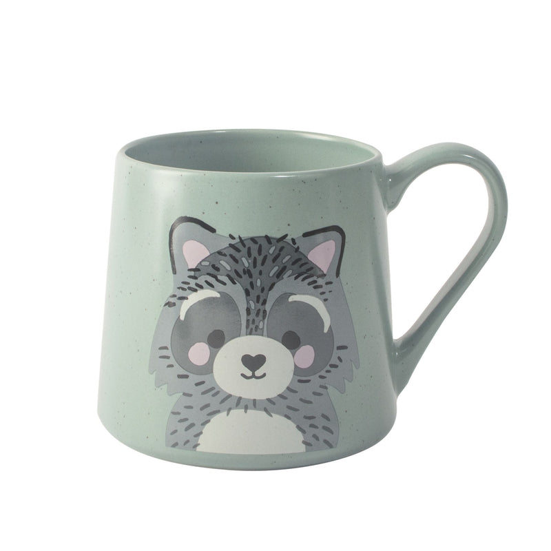 CANVAS Raccoon Stoneware Mug, 18-oz A0