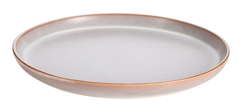 CANVAS Reactive Glaze Dinner Plate, 1-pc, White B6