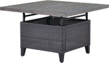 CANVAS Renfrew Square Outdoor Patio Conversation Dining Set with UV-Resistant Cushions, 3-pc