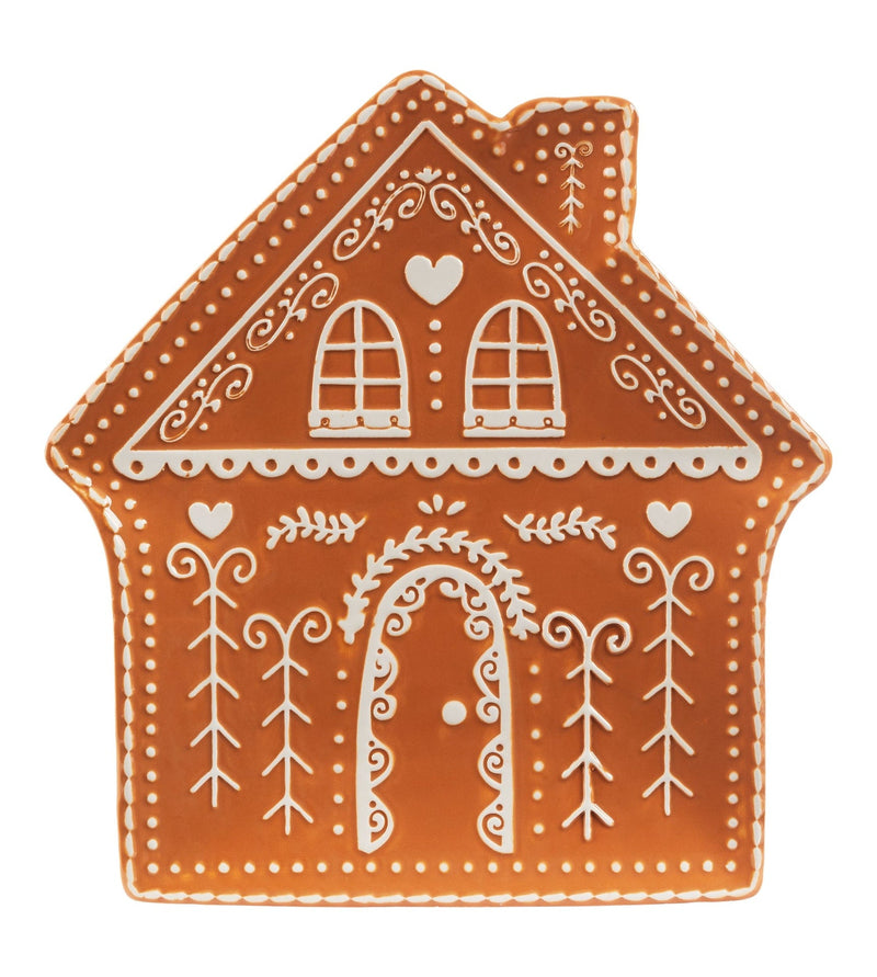 CANVAS Santa's Workshop Collection Gingerbread Serving Platter O8