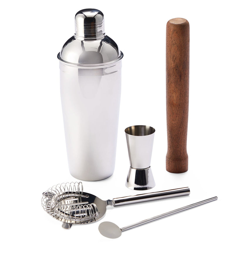 CANVAS Stainless Steel Cocktail Making Set, 5-pc J0