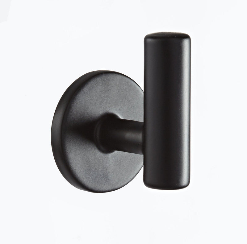 CANVAS Stainless Steel Single Post Hooks, Black, 2-pk J4