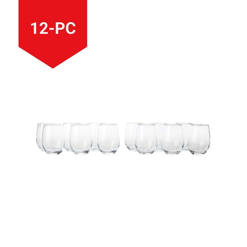 CANVAS Stemless Wine Glass Set, 18.5-oz, 12-pk A7