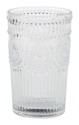 CANVAS Vintage Embossed Glass Tumbler Set, 4-pk