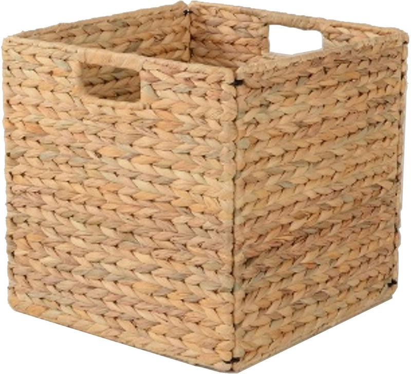 CANVAS Weiss Cube Woven Natural Material Collapsible Basket, 13 x 13-in N8