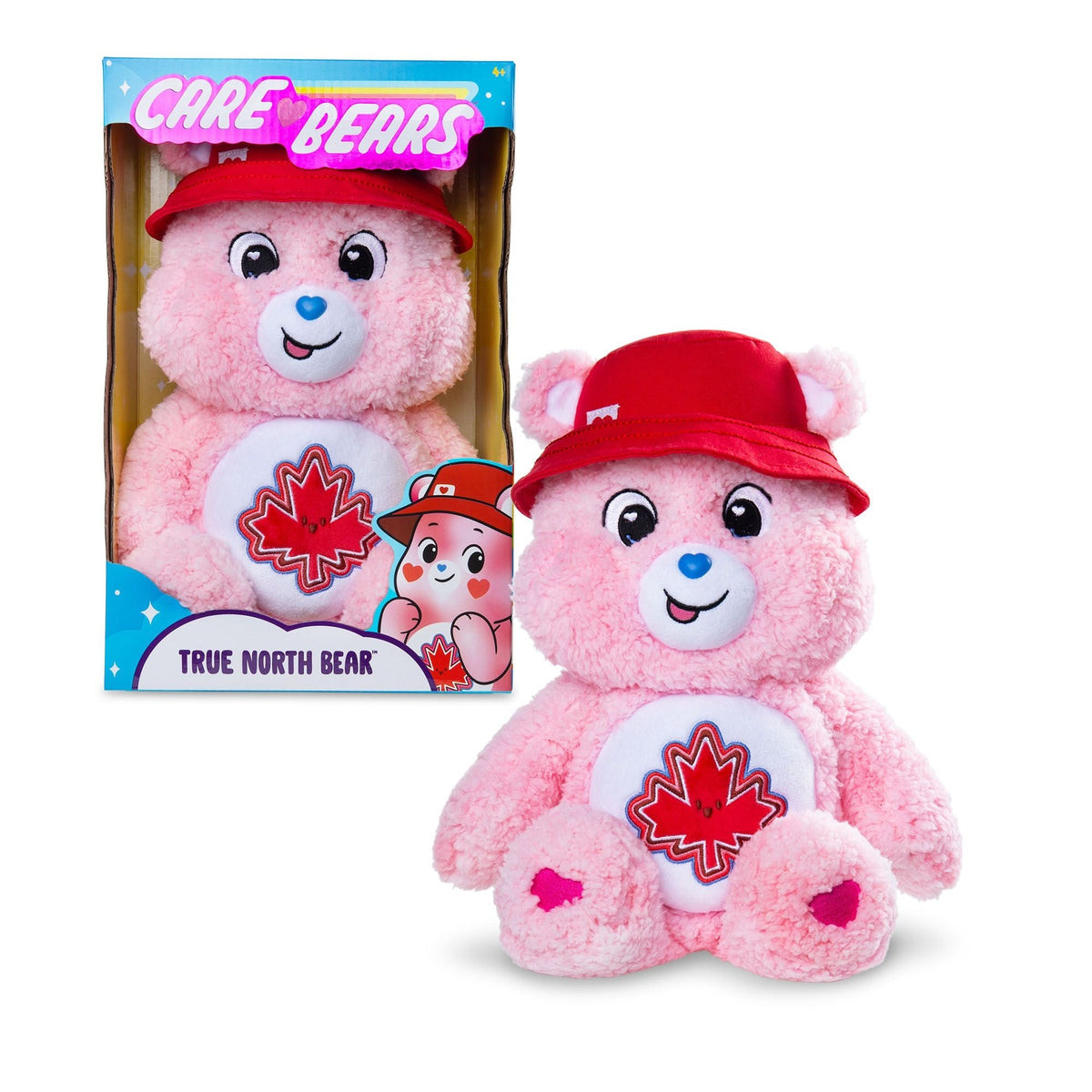 Care Bears Medium Plush True North Bear 2.0, 14-in