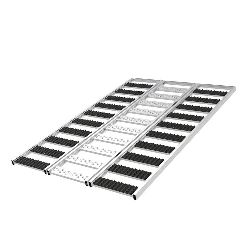 CargoMaster Aluminum Multi-Function Tri-Fold Snowmobile/ATV Ramp, 77 x 54-in, 1500-lb I2