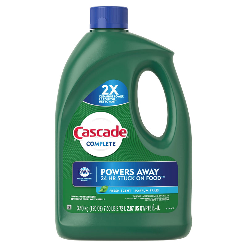 Cascade Complete Gel Dishwasher Detergent, 3.4-kg S2