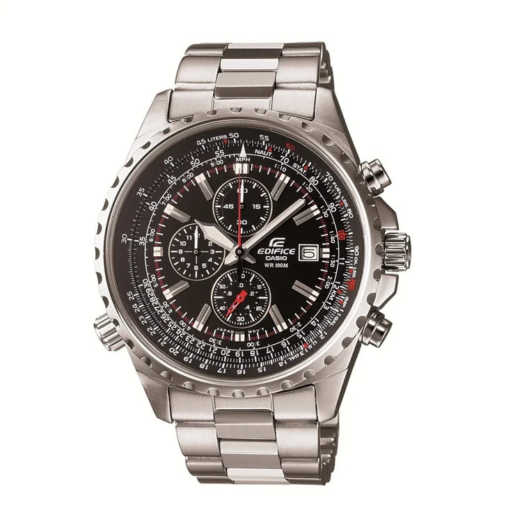 Casio Edifice Black Dial Men's Watch U5