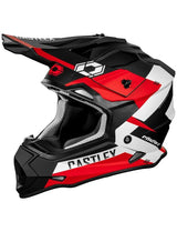 CASTLE X Youth Mode Flow MX Helmet, Matte Red