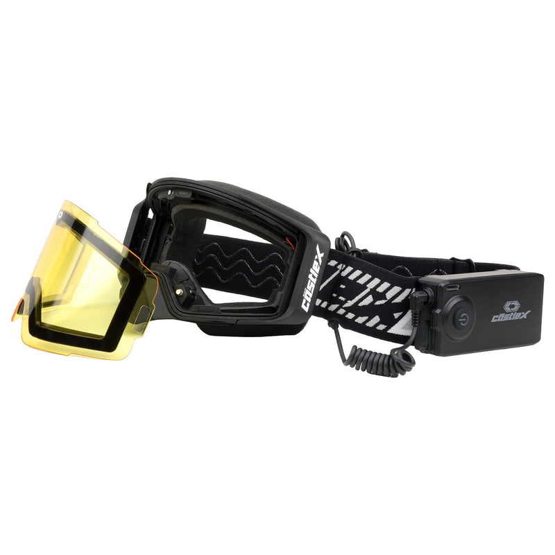 CastleX Heated Goggle Replacement Shield, Yellow R1
