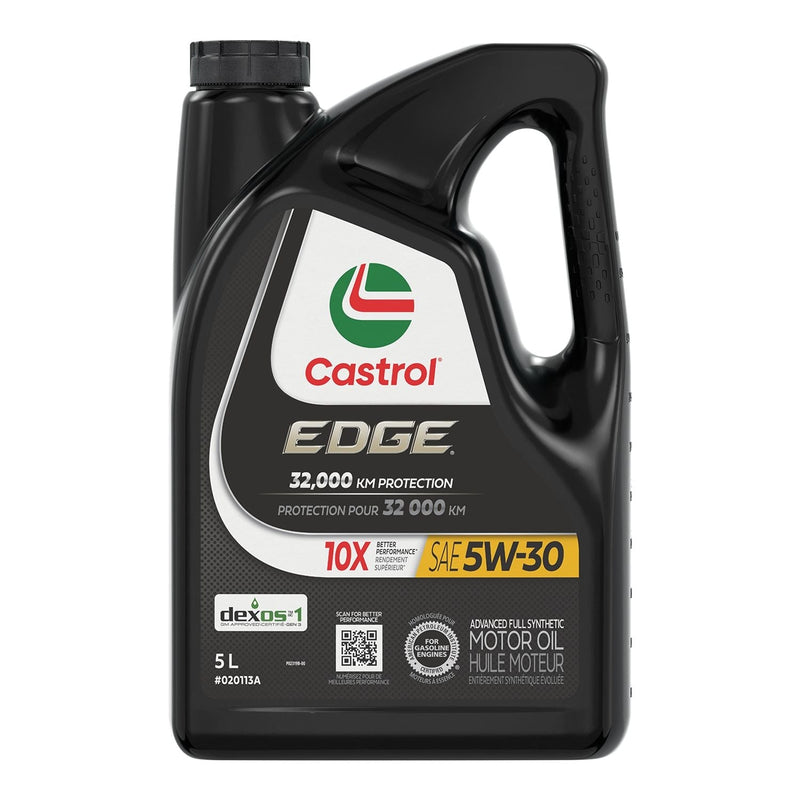 Castrol EDGE 5W30 Advanced Synthetic Engine/Motor Oil, 5-L O1