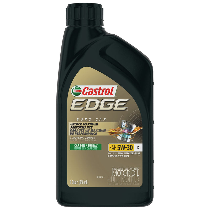Castrol EDGE Euro K 5W30 Advanced Synthetic Engine/Motor Oil, 946-mL T4
