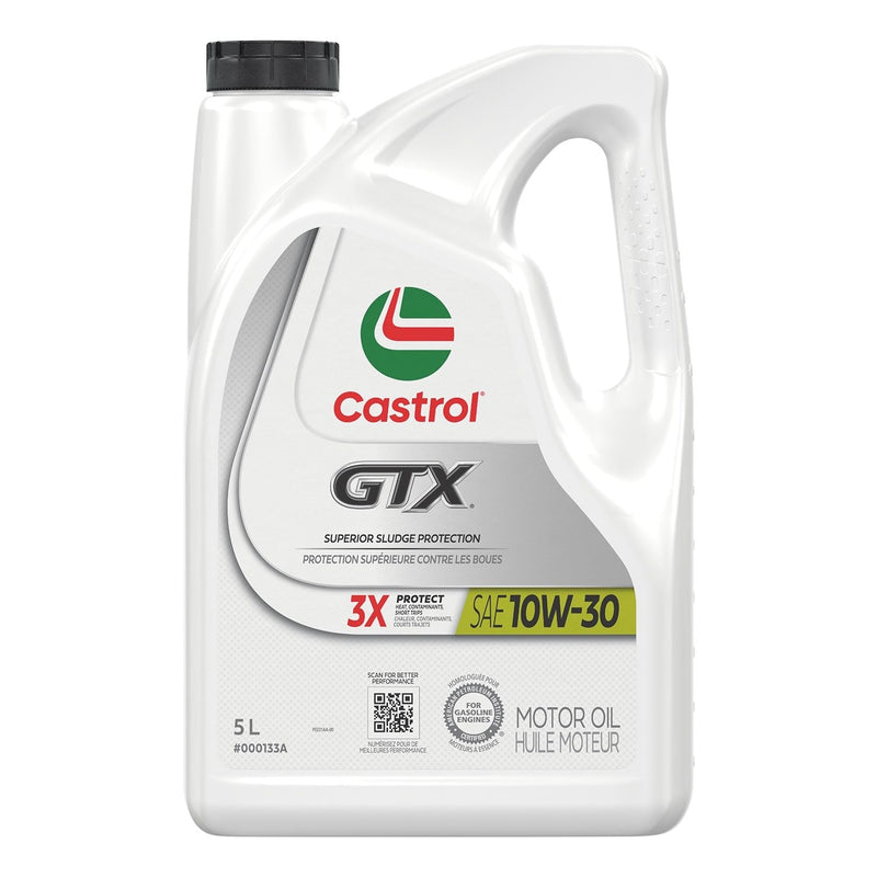 Castrol GTX 10W30 Conventional Engine/Motor Oil, 5-L P6