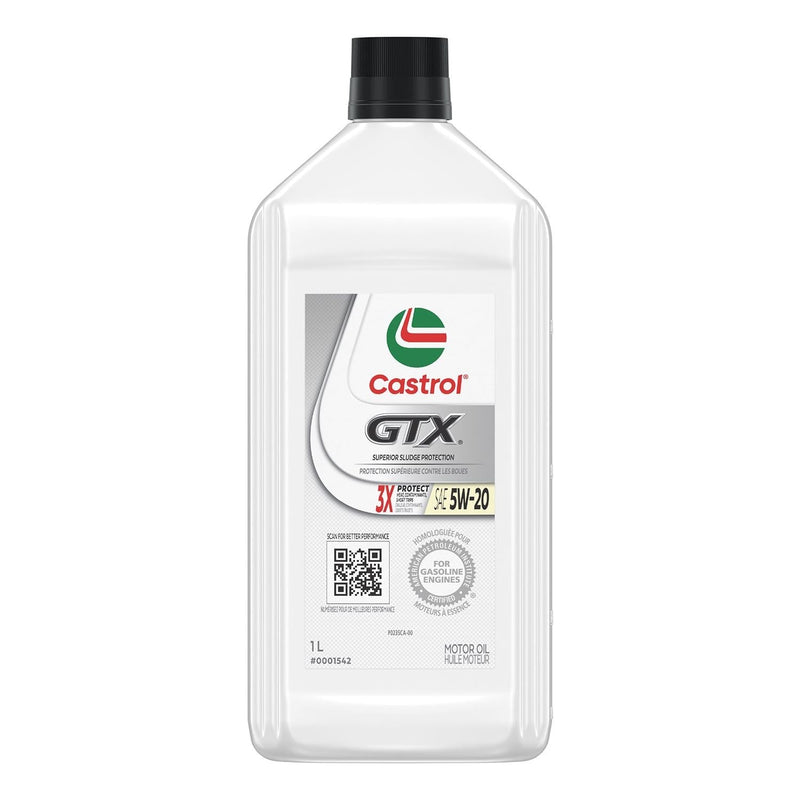 CastrolGTX 5W20 Conventional Engine/Motor Oil, 1-L V2