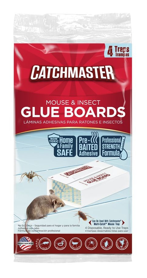 Catchmaster Rodent Glue Board, 4-pk Z9