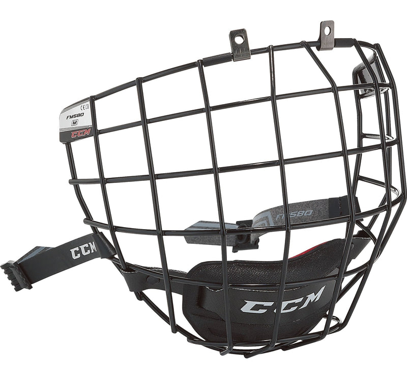 CCM 580 Senior Hockey Cage Mask, Silver D3