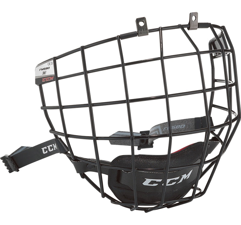 CCM 580 Senior Hockey Cage Mask, White A6
