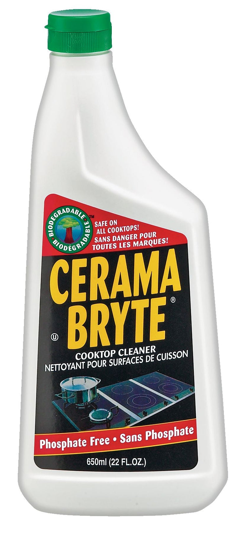 Cerama Bryte Ceramic Cooktop Cleaner, Biodegradeable, 650-mL Y5