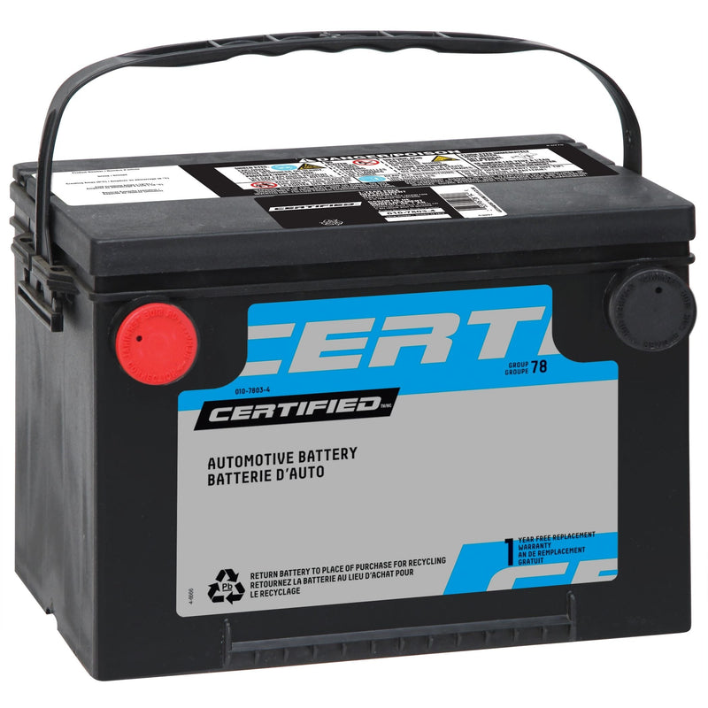 Certified Group Size 34 Battery, 600 CCA A6