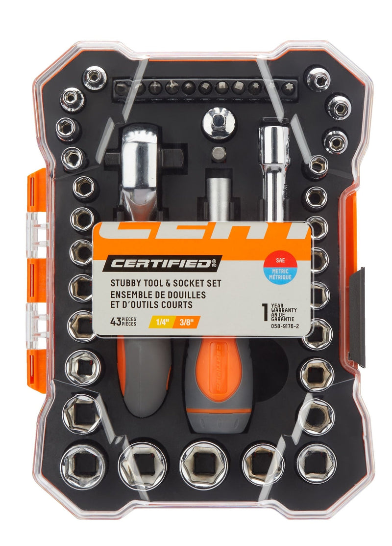 Certified Home Repair Tool & Socket Set, 43-pc G2