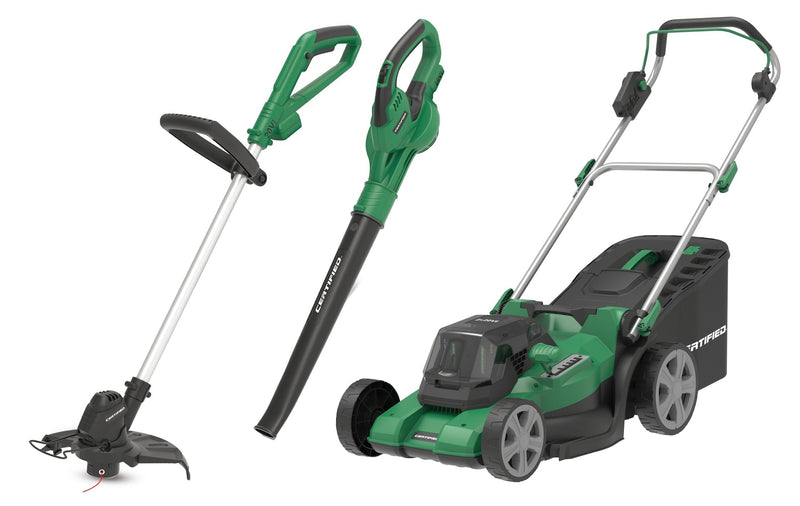 Certified Mower & Grass Trimmer Blower Combo, 17-in L0