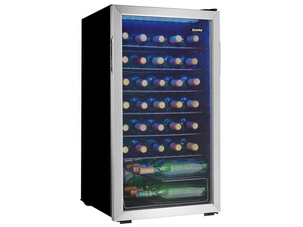 Danby 36 Bottle Free-Standing Wine Cooler in Stainless Steel (DWC036A1BSSDB-6) Y5
