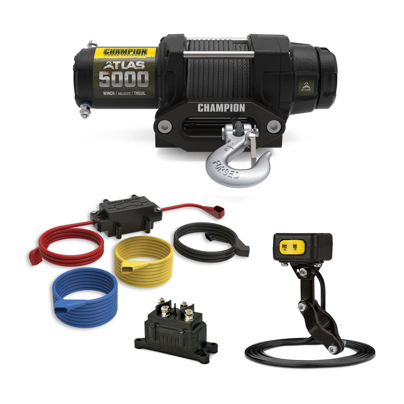 Champion Synthetic Winch Kit, 5000-lb Z1