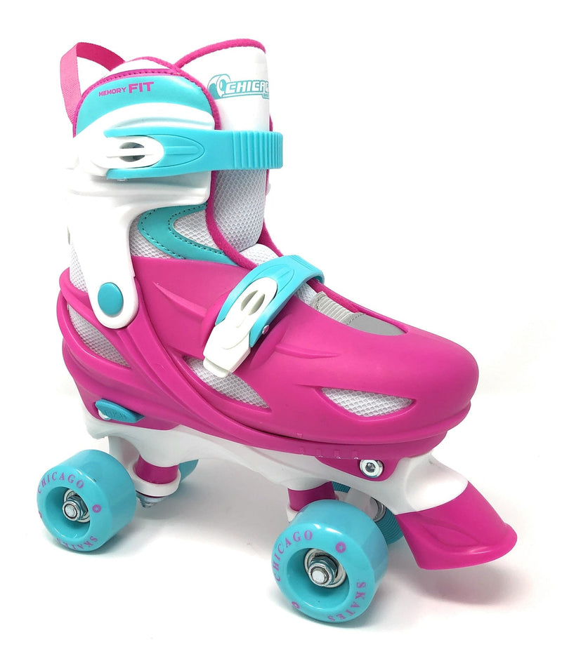 Chicago Skates Kids' Adjustable Roller Skates, Pink F9