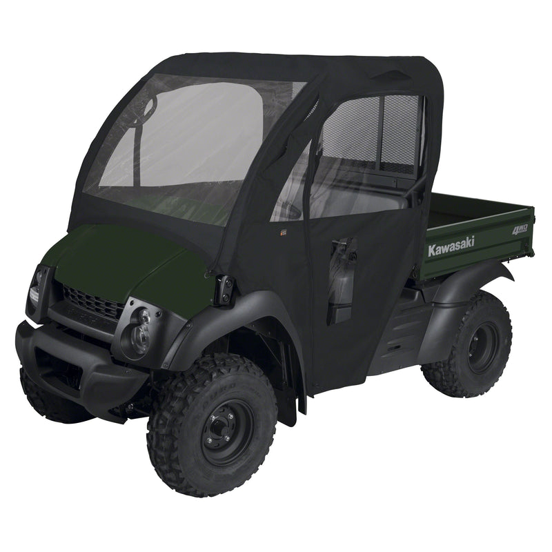 Classic Accessories QuadGear UTV Cab Enclosure, Fits Kawasaki Mule 600 & 610, Black Y9
