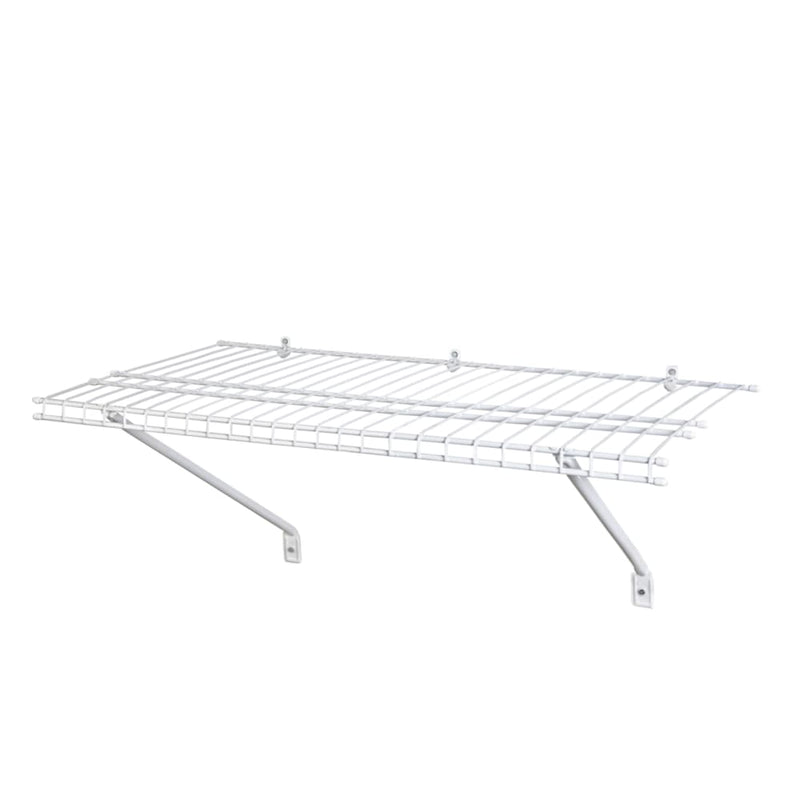 ClosetMaid Linen Wall Shelf Kit/Wire Closet Shelving, Assorted Sizes S2