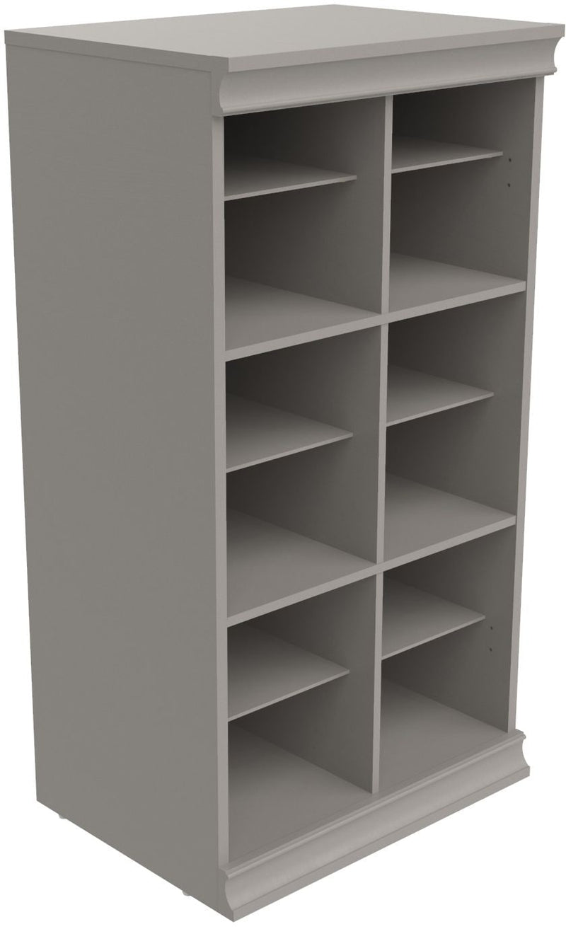 ClosetMaid Modular Adjustable Divided Storage Shelves/Unit, Taupe L5