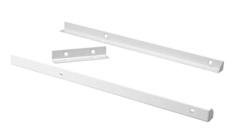 ClosetMaid Suite Symphony Metal Top Shelf Support Kit, White M2