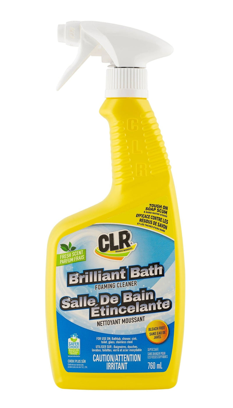 CLR Brilliant Bath Foaming Action Cleaner, 760 mL N9