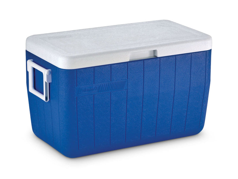Coleman Chiller Hard Cooler, Blue, 48-Quart E3
