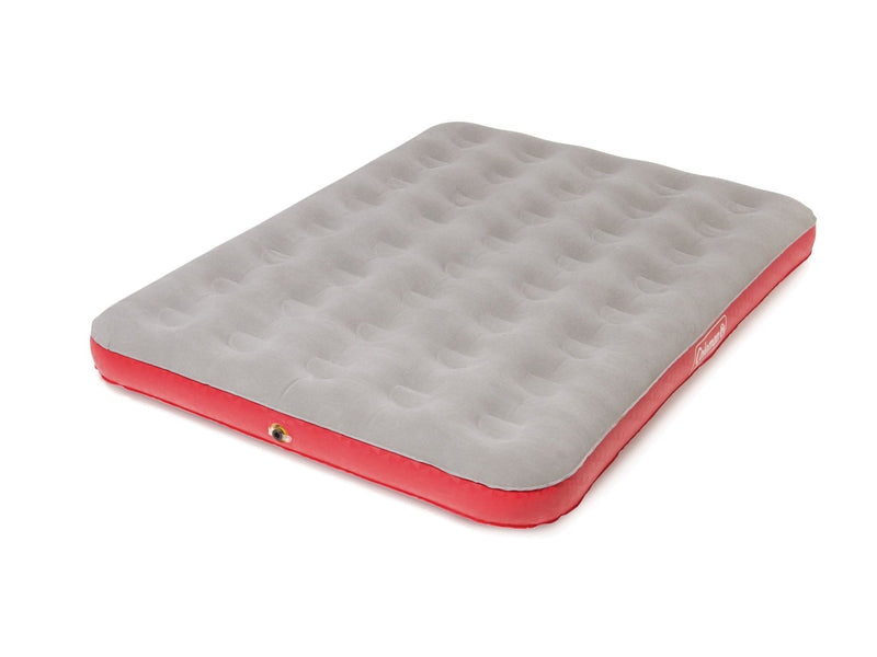 Coleman QuickBed Single High Inflatable Air Mattress/Airbed with 4D Air Pump, Full/Double W2