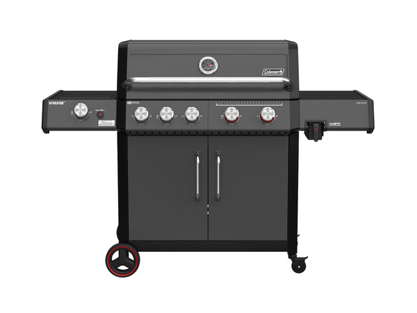 Coleman Revolution II 5-Burner Grill and Griddle Combo LP Gas BBQ V9