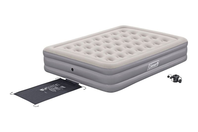 Coleman SupportRest Plus Double High Queen Airbed with Pump, 78x60x15-in O5