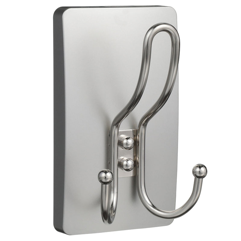 Command 10-lb X-Large Satin Nickel Damage Free Triple Hook P0