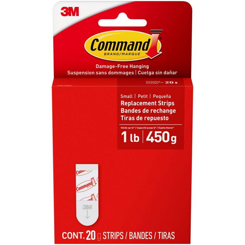 Command 20-Piece 1-lb White Small Damage Free Foam Replacement Strips A4
