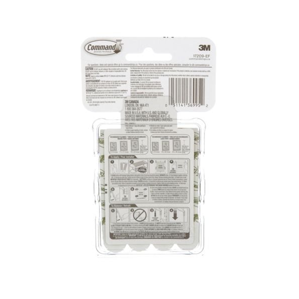 Command Adhesive Picture Hanging Strips Value Pack, White, 12-lbs to 16-lbs, Assorted Sizes, 24 Strips per Pack O8