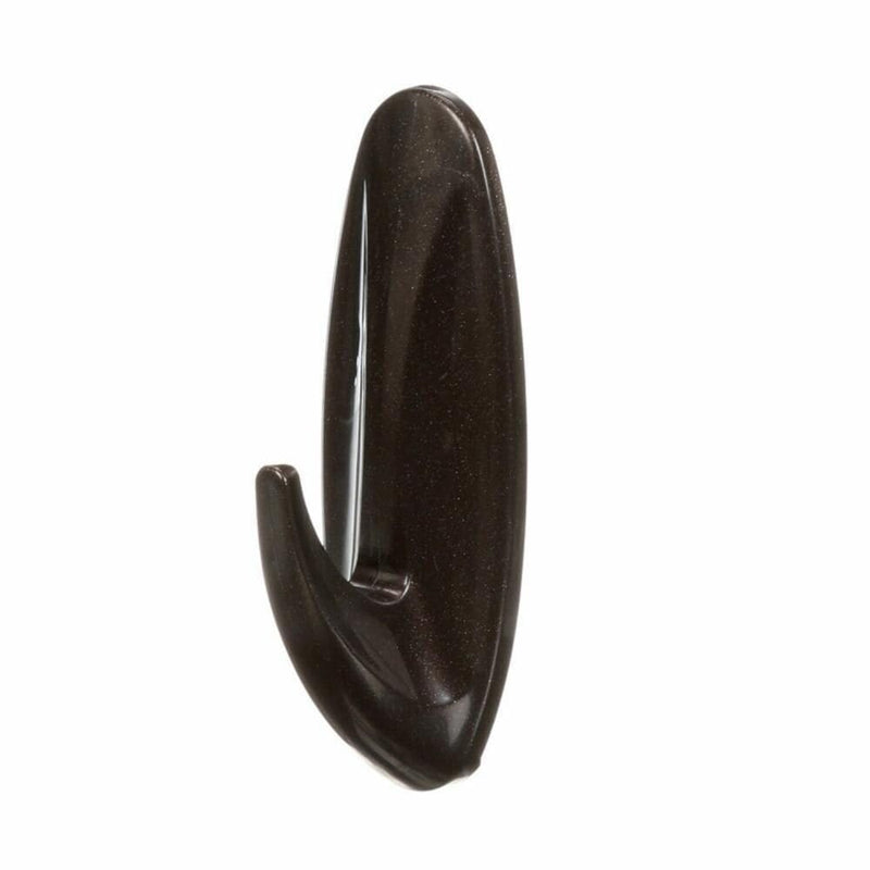Command Graphite Outdoor Large Hook with All Weather Foam Strips, 5 lb Capacity U0