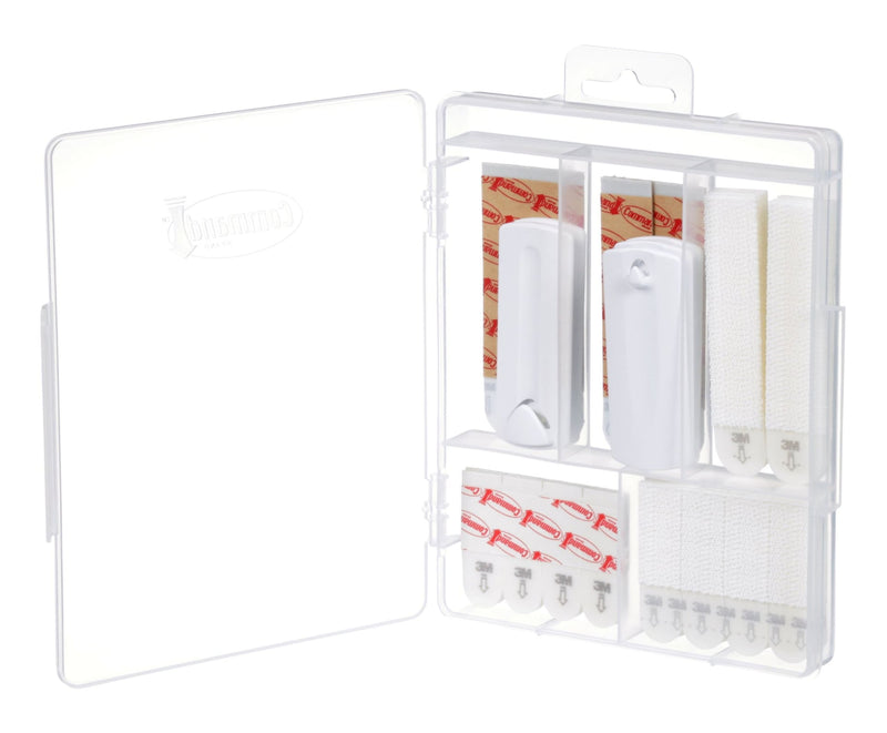 Command Picture Hanging Kit with Adhesive Strips, White, 50 Strips/Pack V3